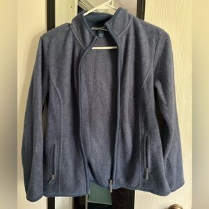 Karen Scott Navy Teddy Jacket